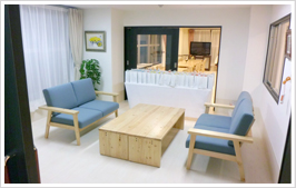 上質な共有スペース（コミュニティホール）高齢者向け住宅　レガート堺東山